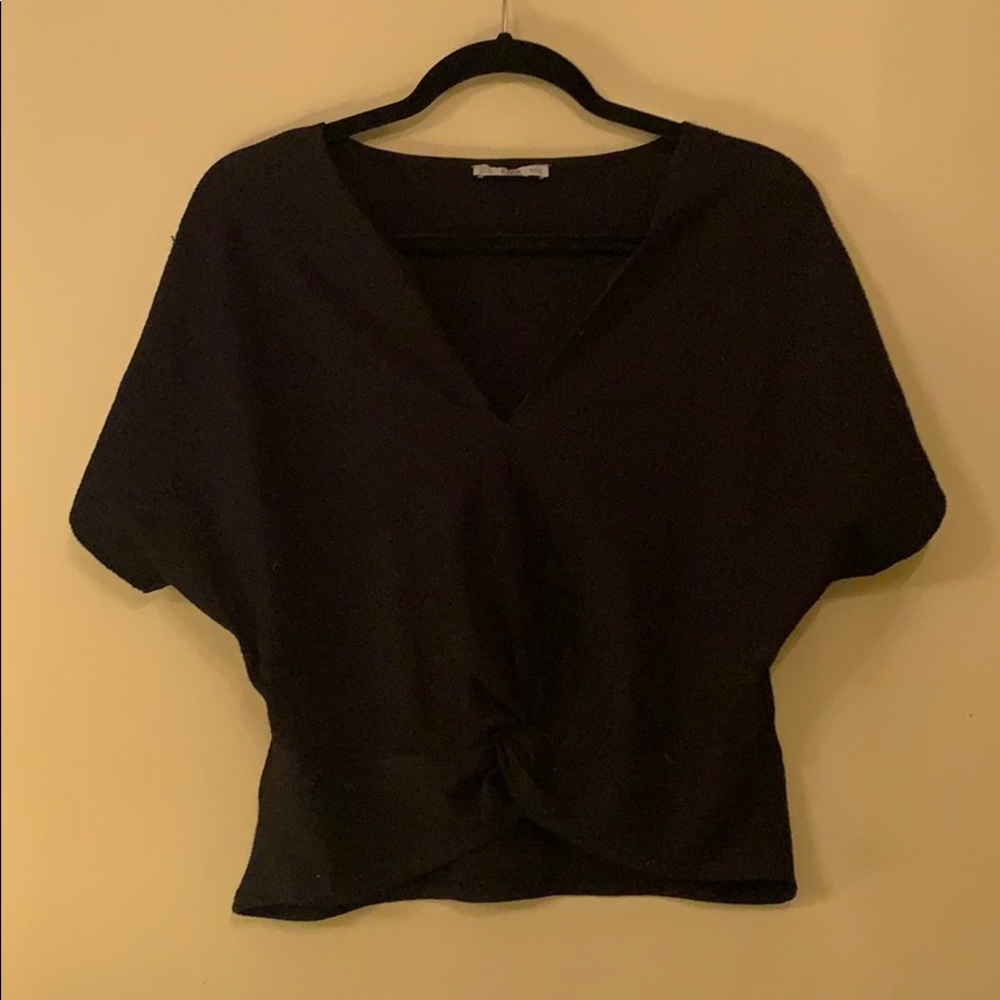 Zara Simple Black Blouse